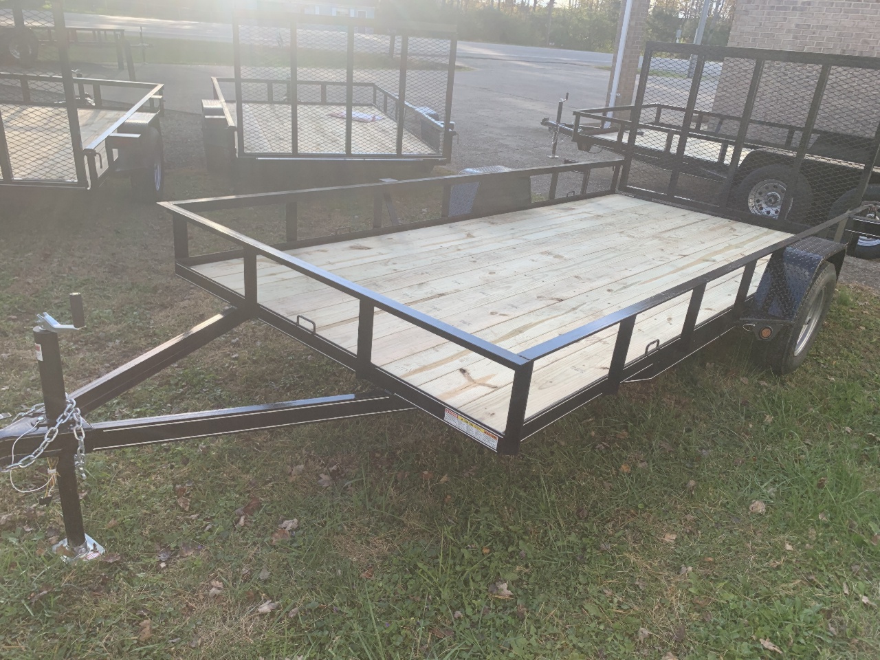 2026  Racers Edge Trailer 76x14 Single Utility 3500lb